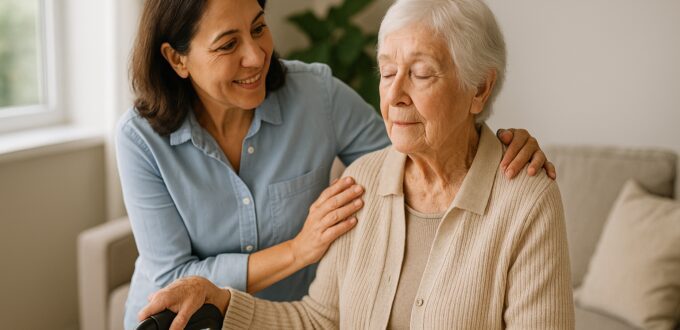 Can I get paid to care for my elderly mother in New York