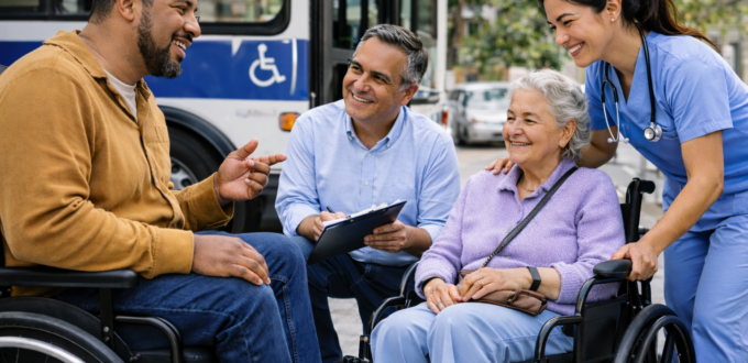 Discussing healthcare services