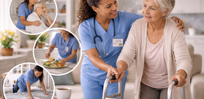 What is included in home health aide services