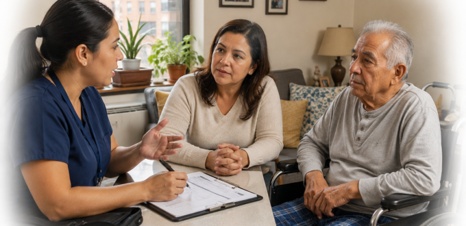 Home Care assessment for a New York senior requesting additional care hours